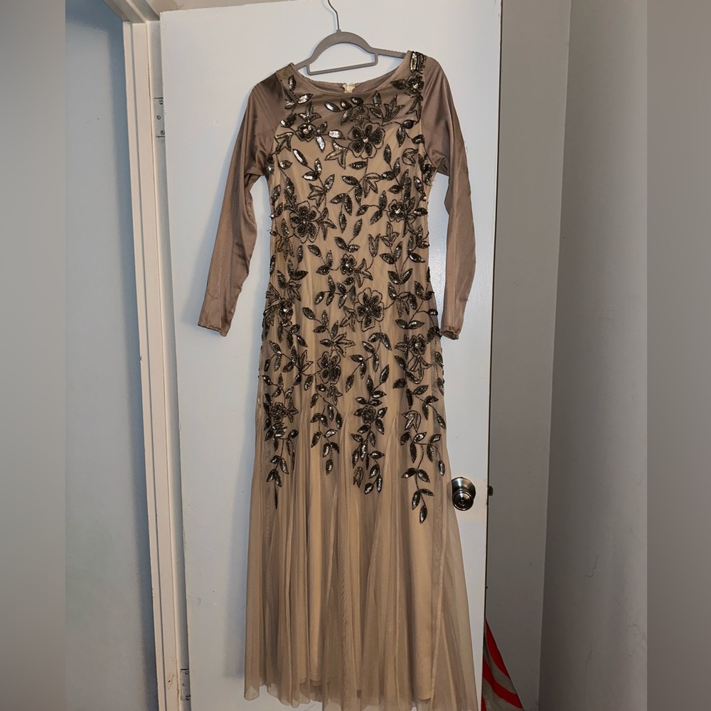 Fully lined modest dress long sleeve